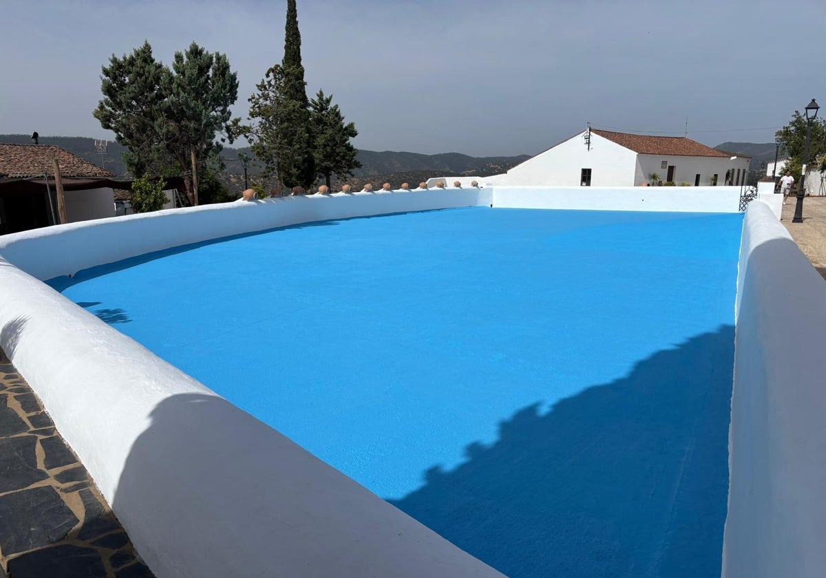 La laguna de Cañaveral de León, lista para el baño