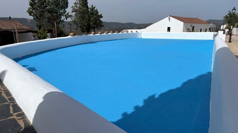 Piscina natural en el municipio de Cañaveral de León
