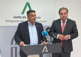 El delegado de la Junta en Huelva, José Manuel Correa