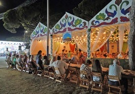 Mazagón celebra su feria de verano con una treintena de casetas y conciertos para todos los gustos