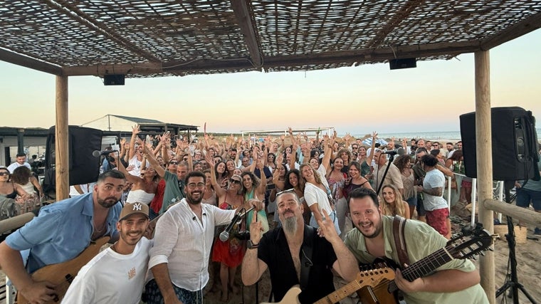 Evento en el chiringuito Playa del Este
