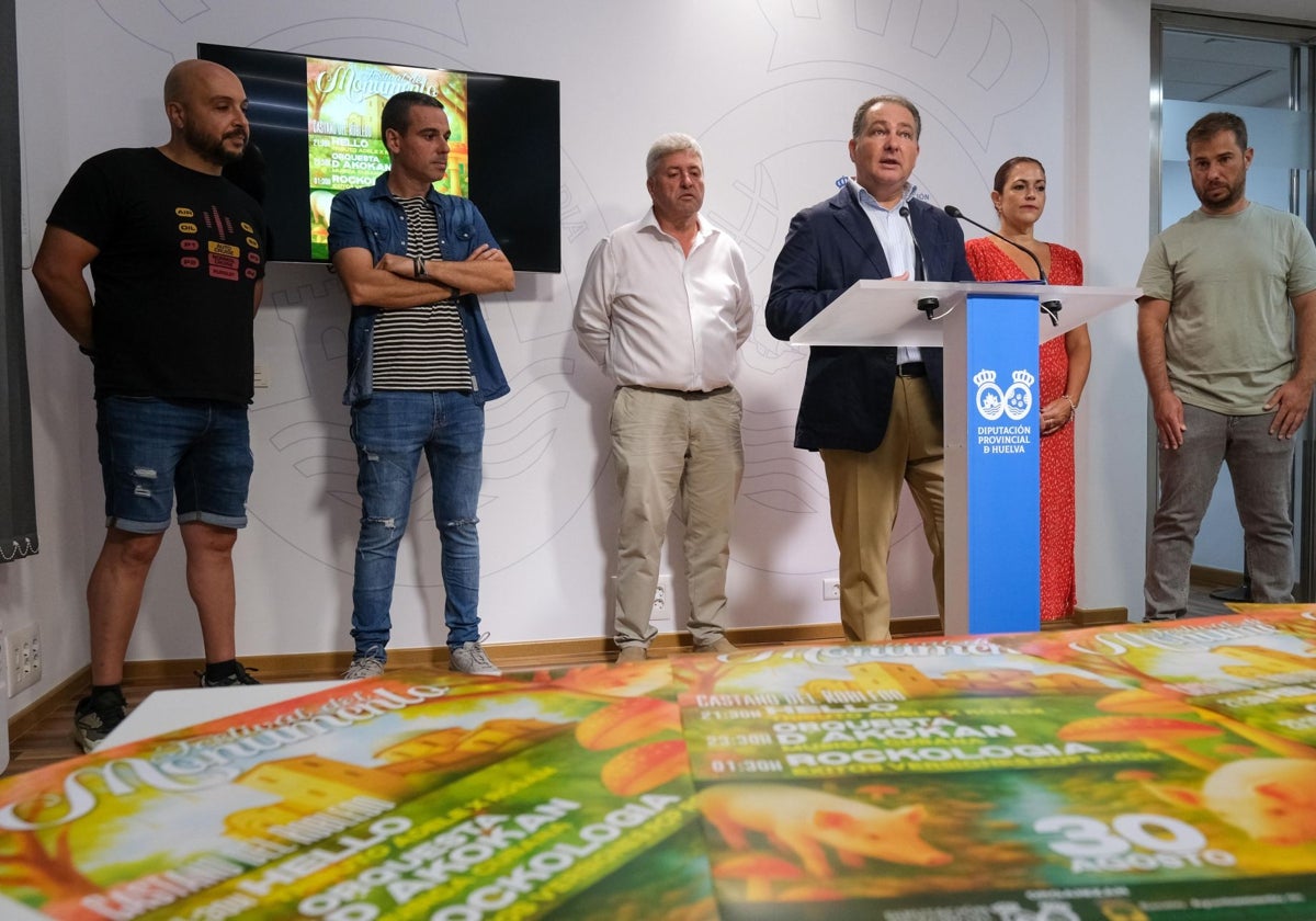 Un momento de la presentación del Festival del Monumento