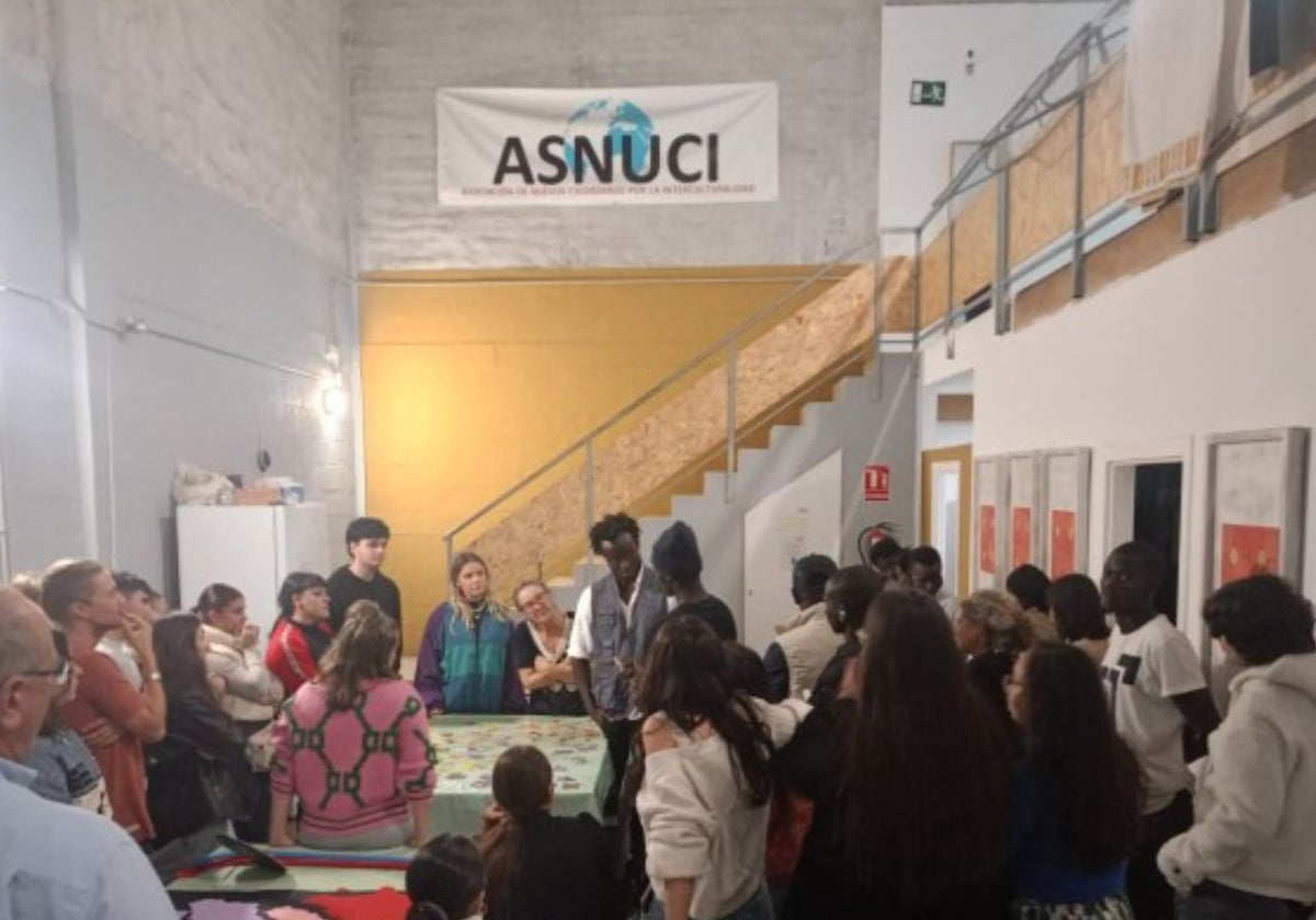Centro de asistencia a migrantes en Lepe