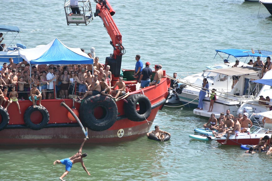 El día grande de las fiestas de Punta Umbría, en imágenes
