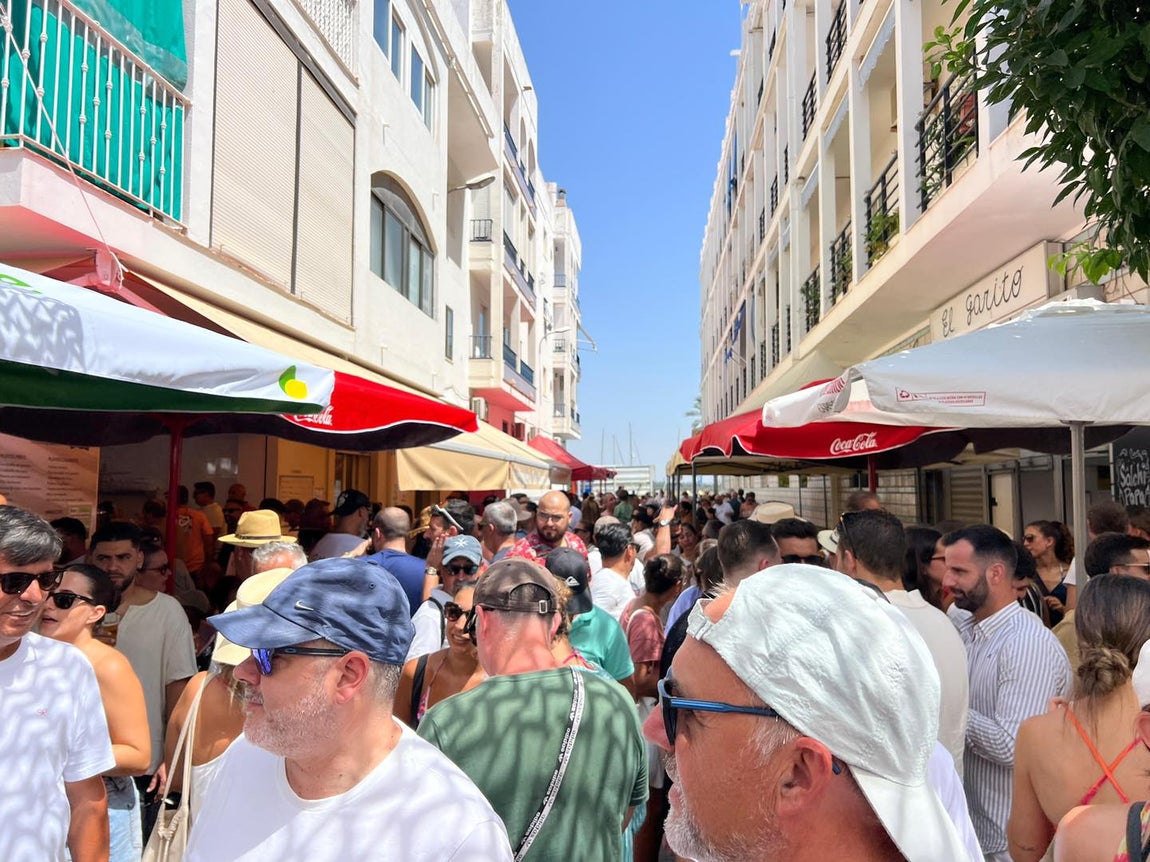 El día grande de las fiestas de Punta Umbría, en imágenes