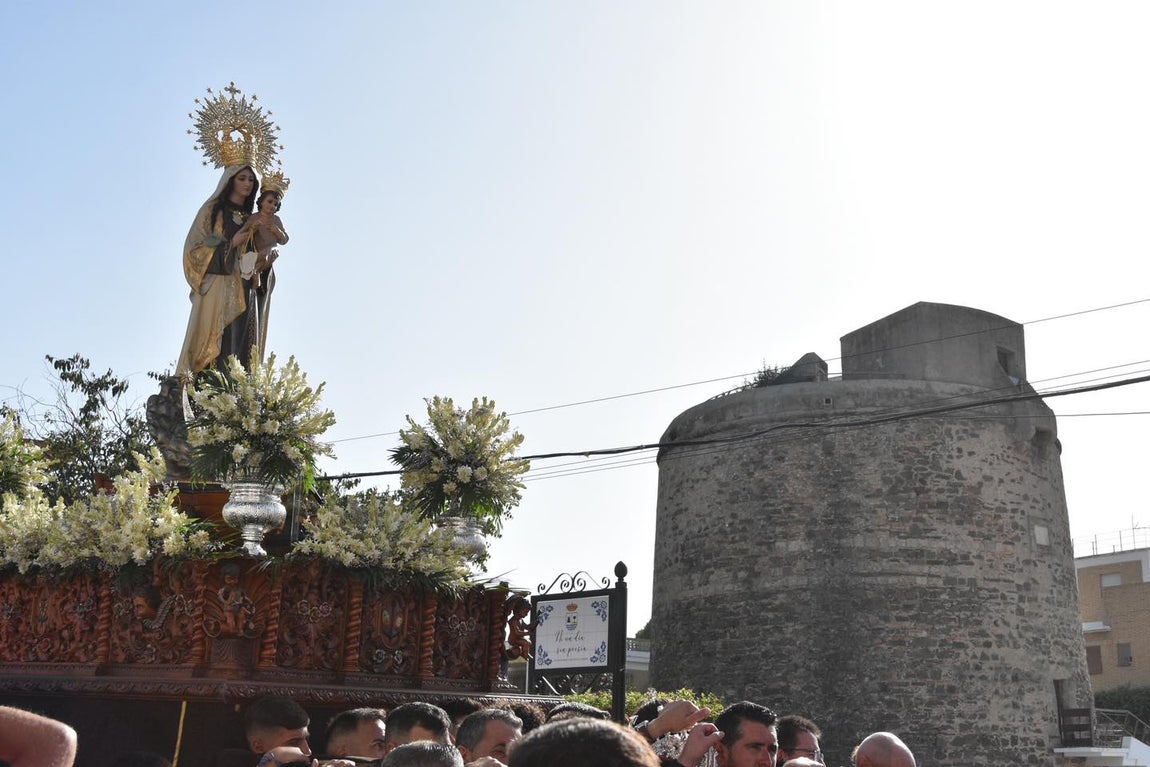 El día grande de las fiestas de Punta Umbría, en imágenes