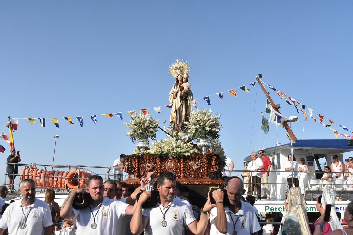 El día grande de las fiestas de Punta Umbría, en imágenes