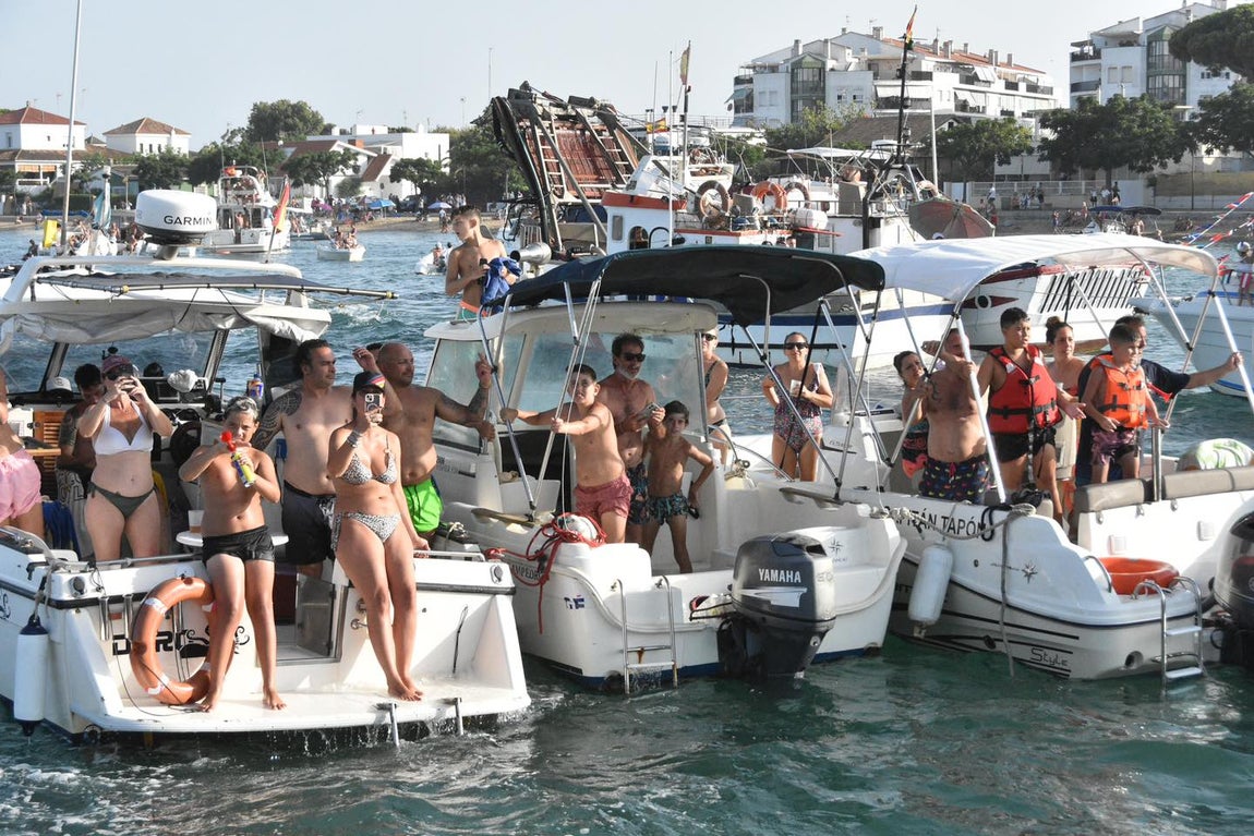 El día grande de las fiestas de Punta Umbría, en imágenes