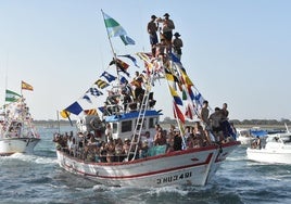 El día grande de las fiestas de Punta Umbría, en imágenes