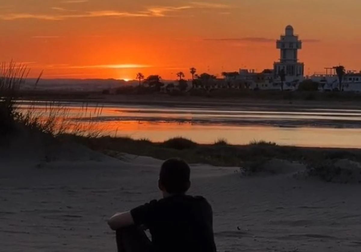 Atardecer en Isla Cristina