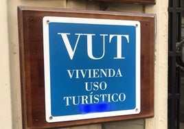Distintivo de vivienda de uso turístico