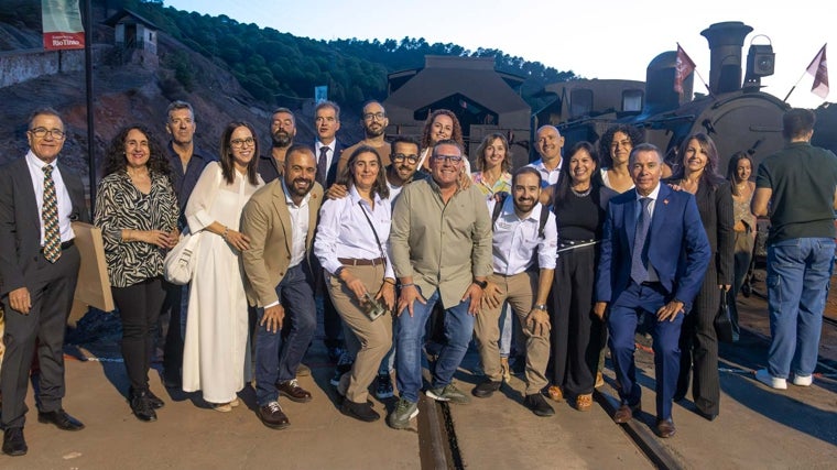 El equipo de la Fundación Riotinto en una foto de familia