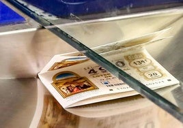 Una administración de Huelva vende parte del primer premio de la Lotería Nacional