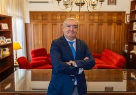 Esteban Brito, presidente de la Audiencia Provincial de Huelva: «Aunque tenemos mala prensa, la gente todavía confía en los jueces»
