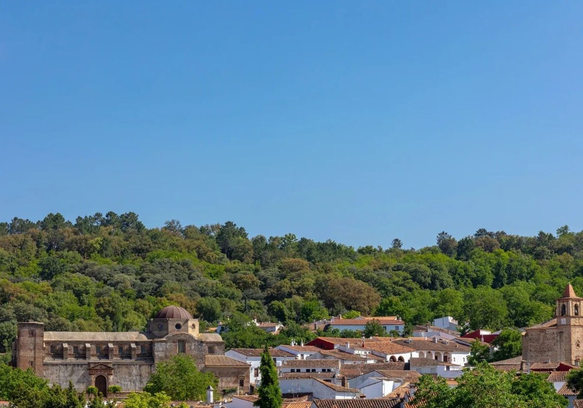 Una imagen de Castaño del Robledo en la sierra de Huelva
