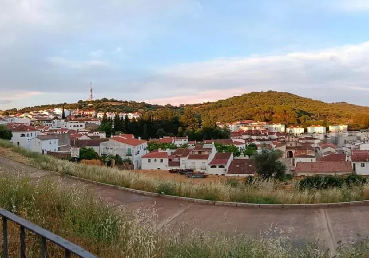 Las vistas de la casa a la venta en Aracena