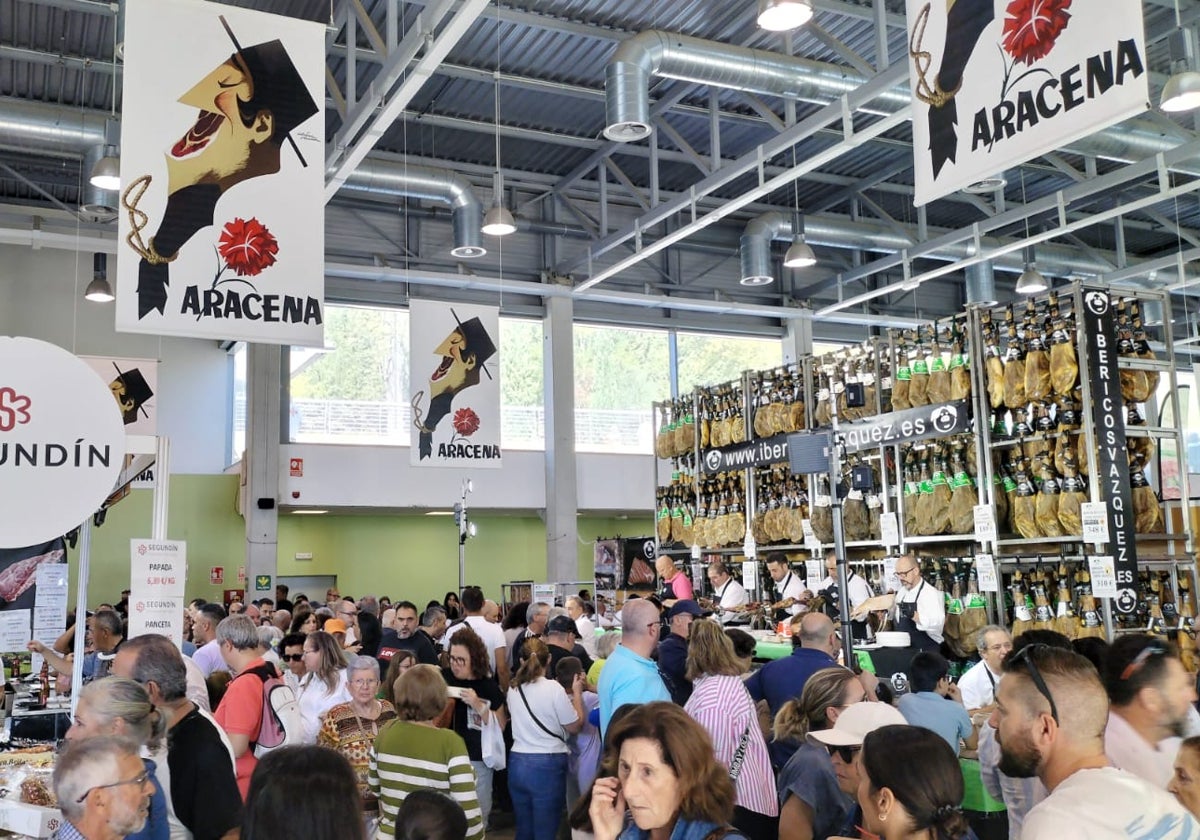 La Feria del Jamón de Aracena compone una de las rutas gastronómicas que no te puedes perder este otoño en la Sierra de Huelva