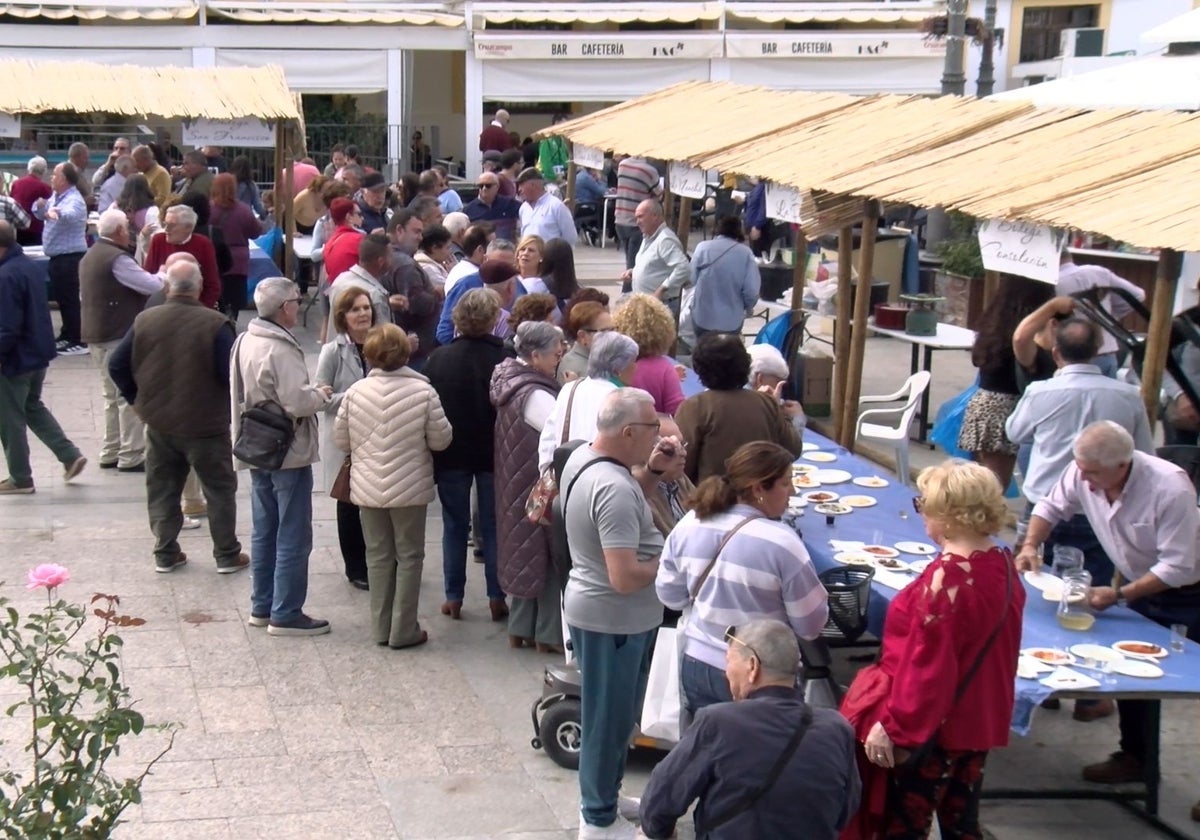 Foto de archivo de la Degustación del Mosto de Cartaya