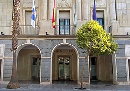 Fachada de la Diputación Provincial de Huelva
