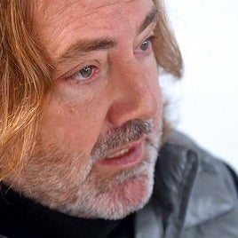 Pepe Gómez, 'El Marismeño', durante la entrevista