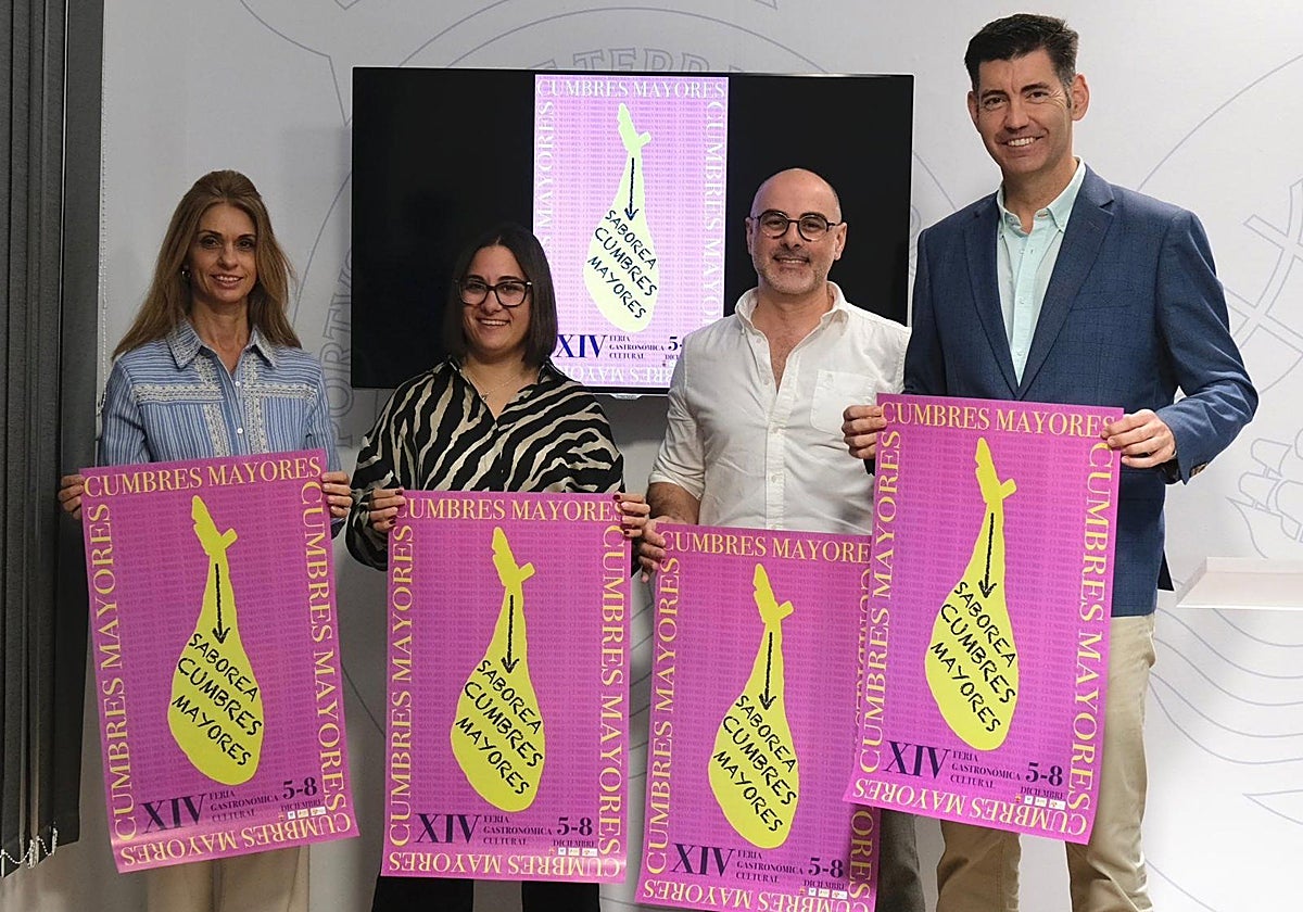Presentación en la Diputación de la XIV Feria Gastronómica y Cultural 'Saborea Cumbres'