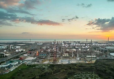 Vista del parque energético de La Rábida