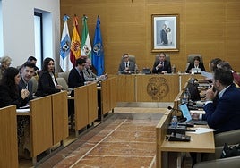 El pleno de la Diputación de Huelva, este miércoles