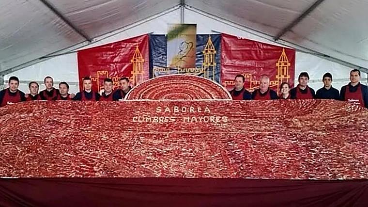 La espectacular ración de jamón, en otras ediciones