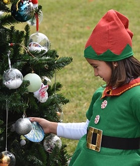 Imagen secundaria 2 - También hay programada en la mágica tarde del 18 de diciembre una nevada alrededor de las 19.30 horas