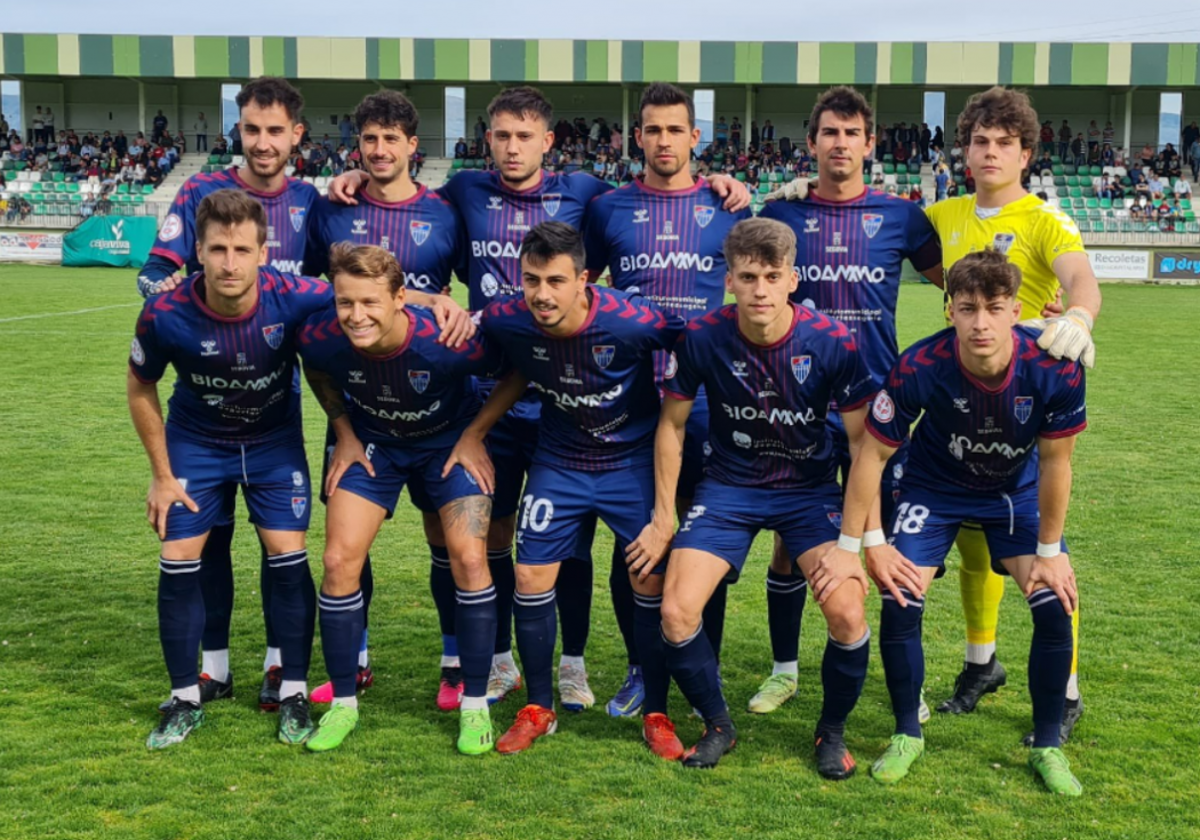 Alineación de la Gimnástica Segoviana este pasado fin de semana