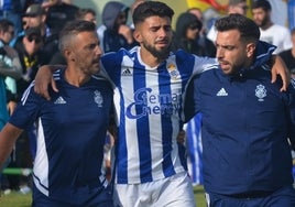 El Recre ya tiene a quién dedicarle el ascenso: Manu Galán estará de siete a nueve meses de baja