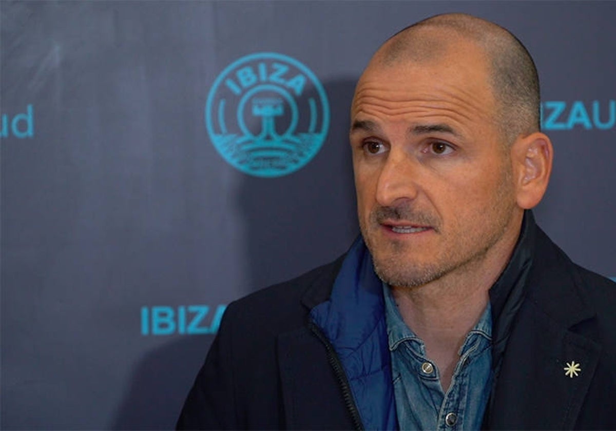 Fernando Soriano, en el Ibiza