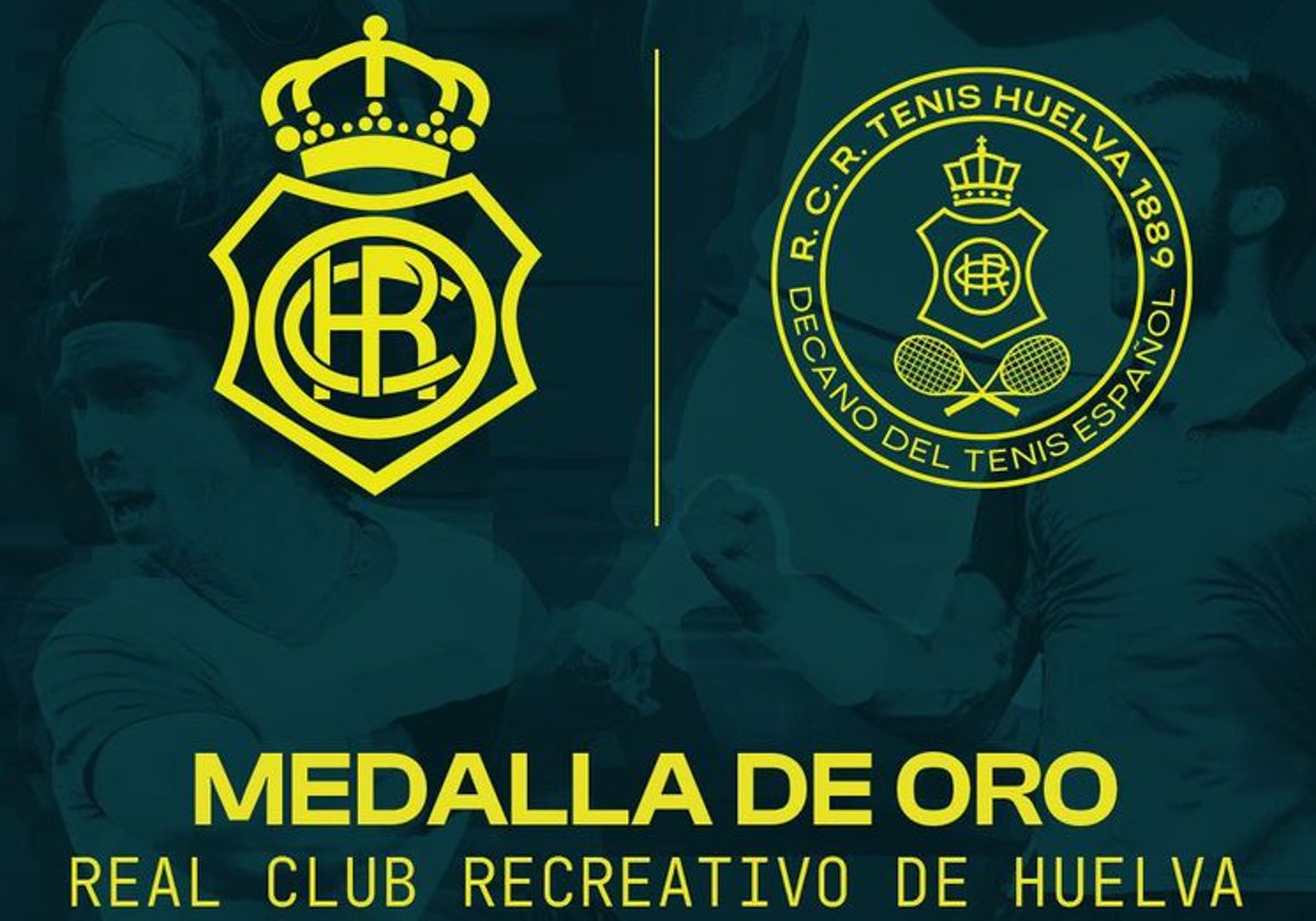 El Recreativo de Tenis de Huelva le concede la medalla de oro al Decano