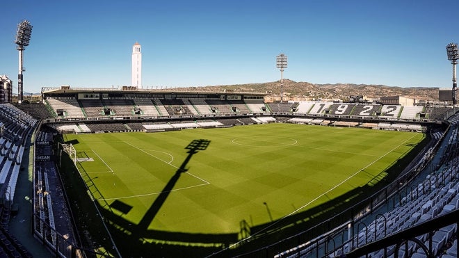 El estadio de Castalia en el que juega sus encuentros el Castellón