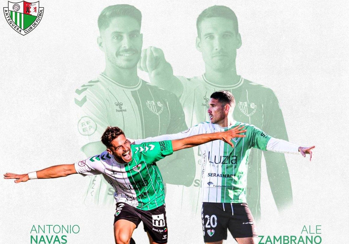 Antonio Leal ficha por la Ponferradina y el Antequera se despide de Ale Zambrano y Navas