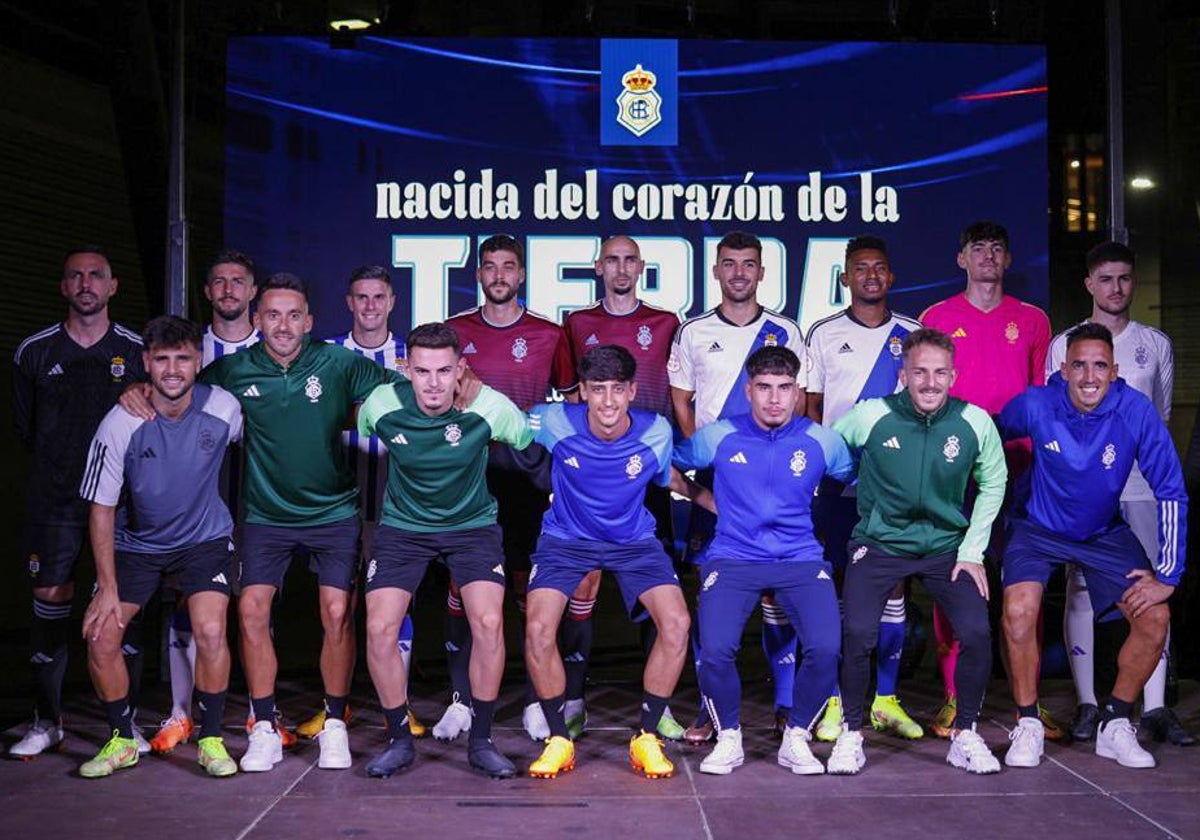 Las nuevas equipaciones del Recreativo de Huelva 2023/24