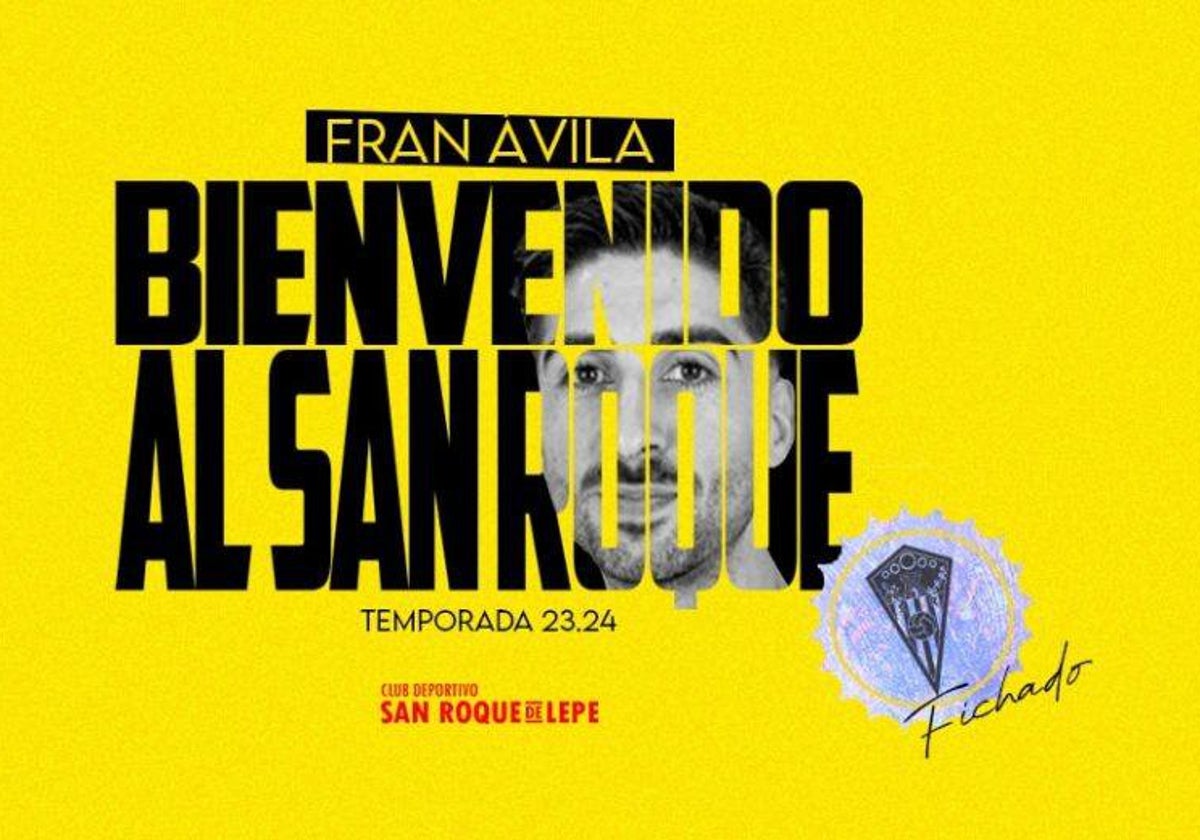 Fran Ávila regresa al San Roque