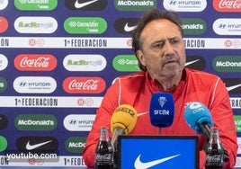 Alfredo Santaelena: «El Recre no está en una dinámica buena pero tiene jugadores con experiencia»