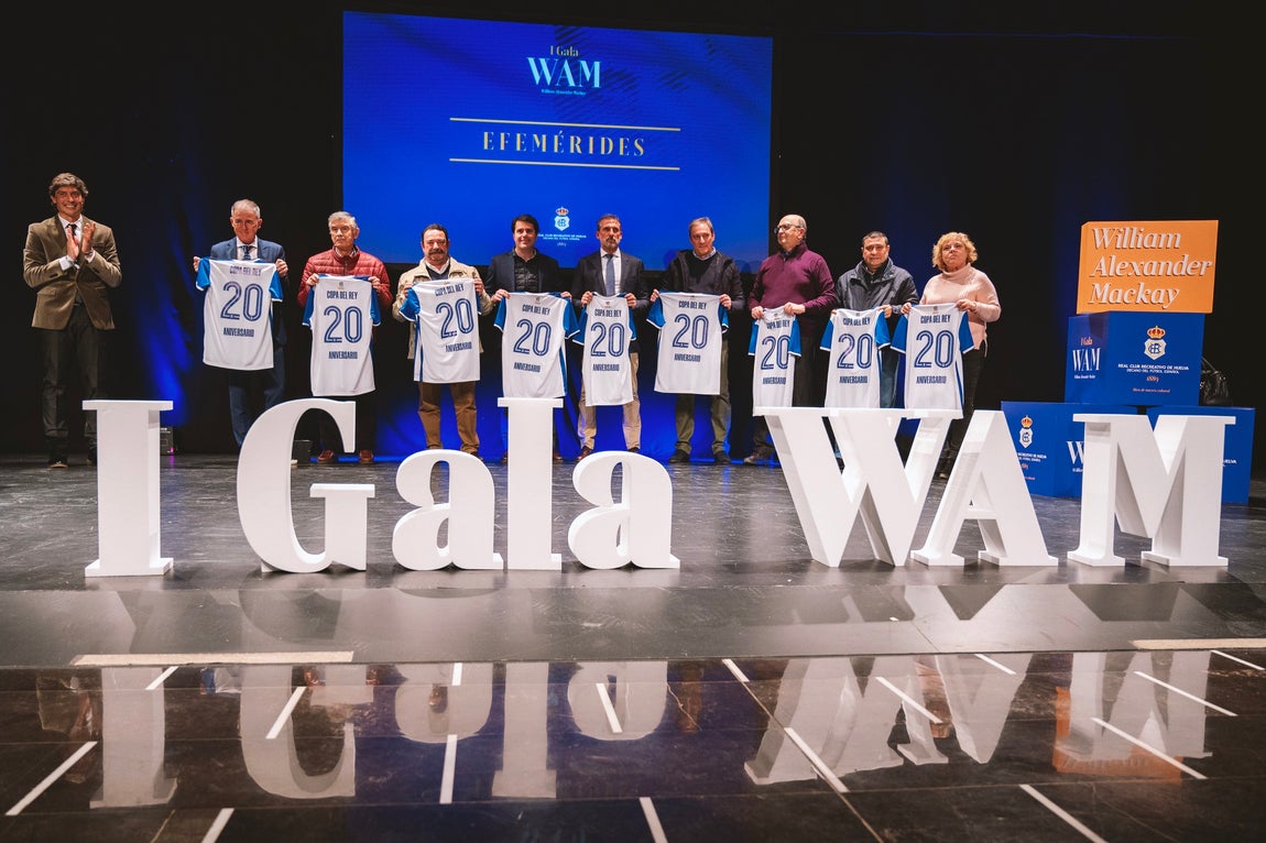 Las imágenes que deparó la Gala William Alexander Mackay del Recreativo
