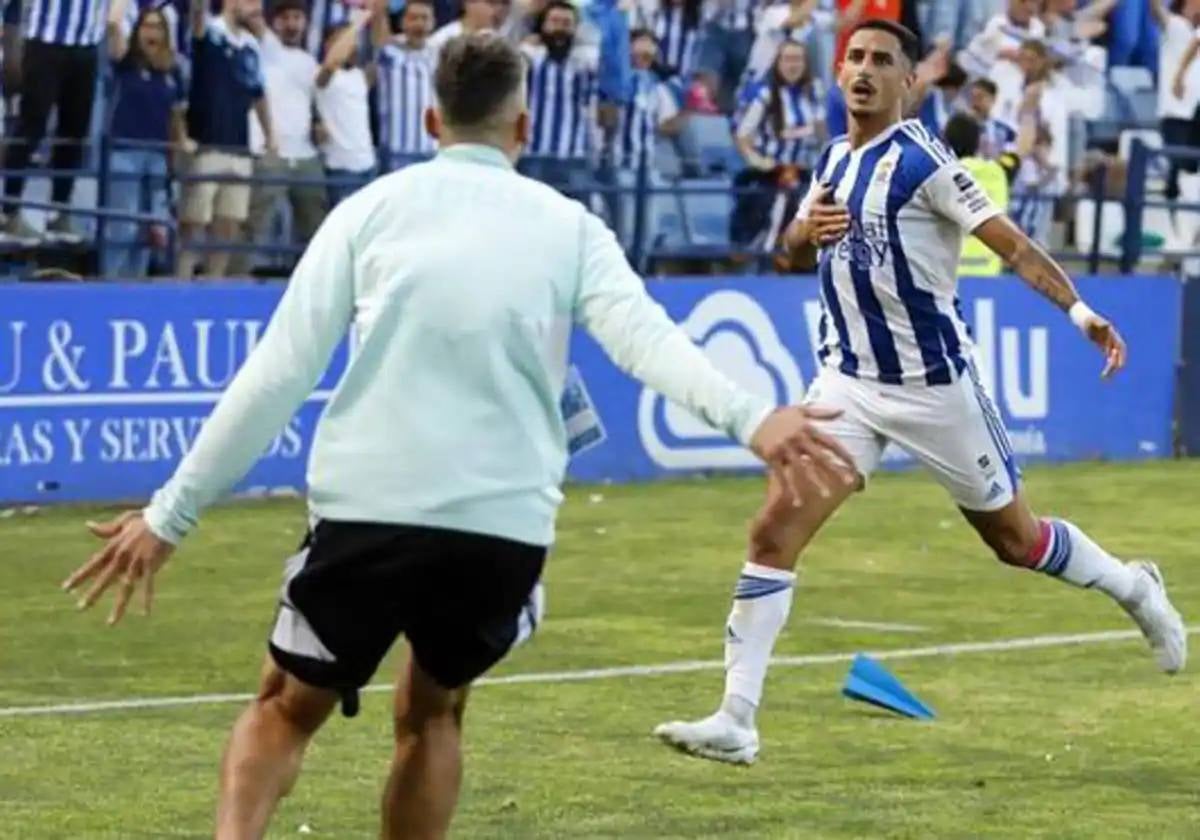 Dopi marcó el gol del ascenso del Recreativo a Primera RFEF