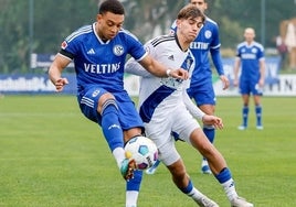 Recreativo de Huelva-Schalke 04: El duelo de históricos en Albufeira acaba en empate (1-1)