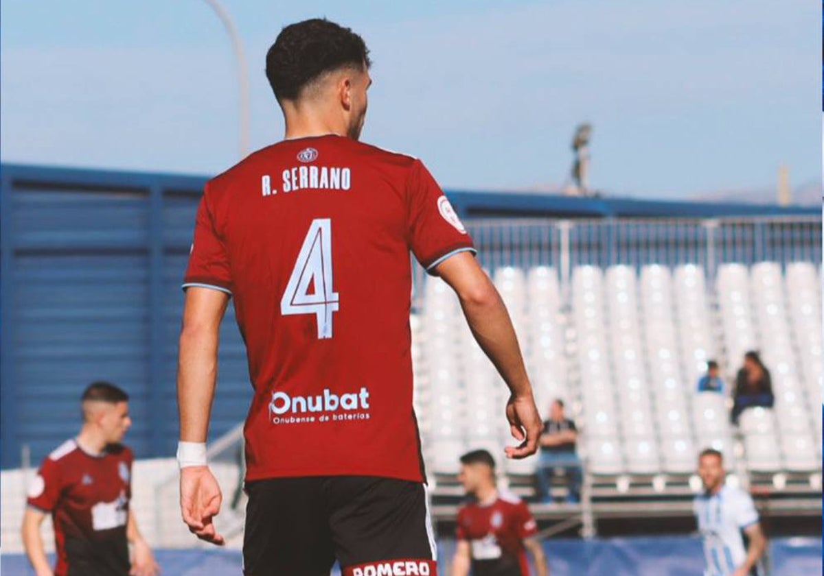 Rubén Serrano, durante el partido ante el Atlético Baleares