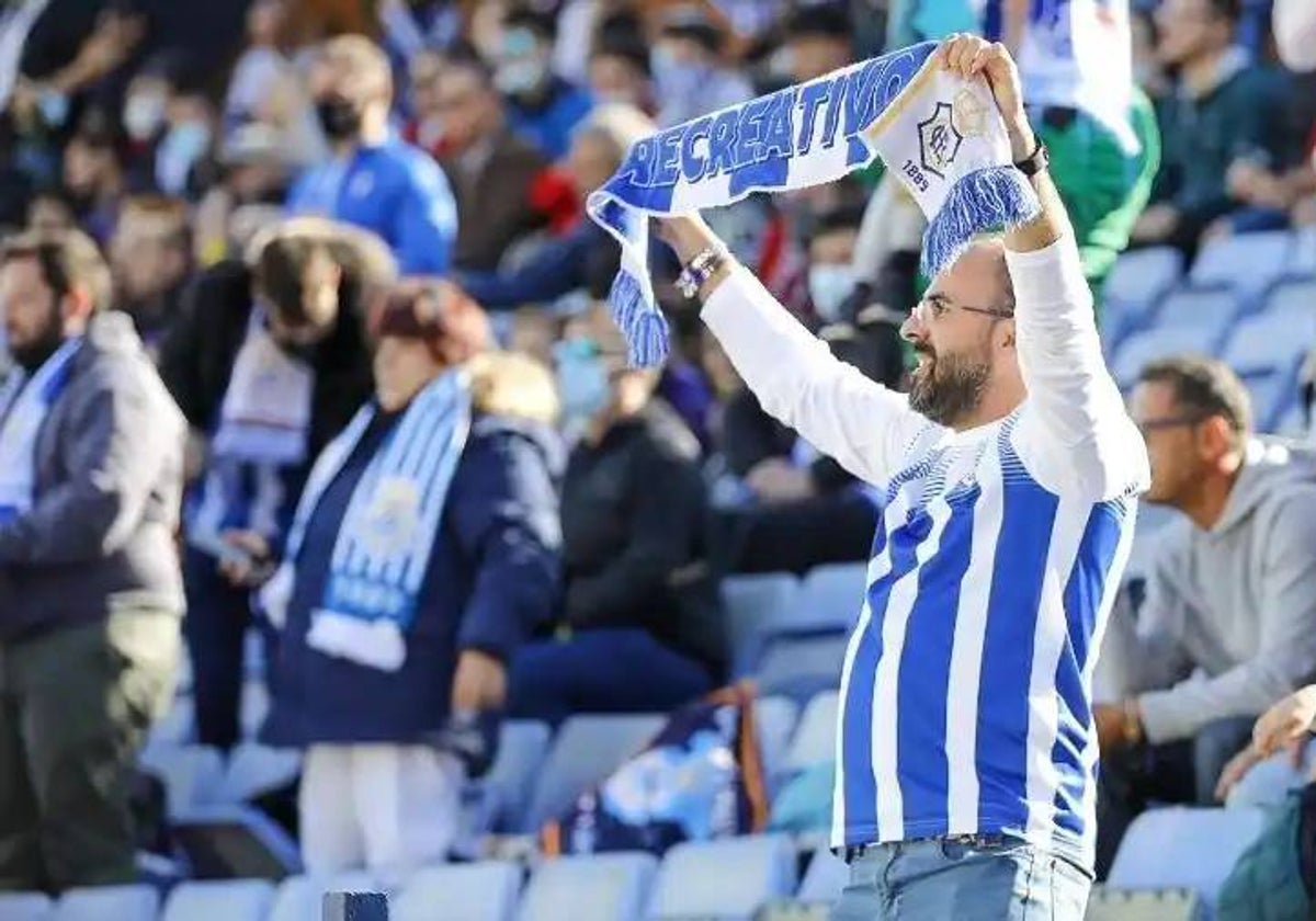 La afición del Recreativo está con ganas de ver a su equipo luchar por el ascenso a Segunda