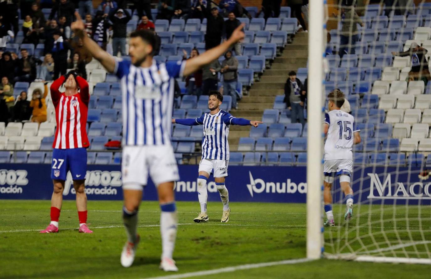 Las mejores imágenes del Recreativo de Huelva - Atlético de Madrid B