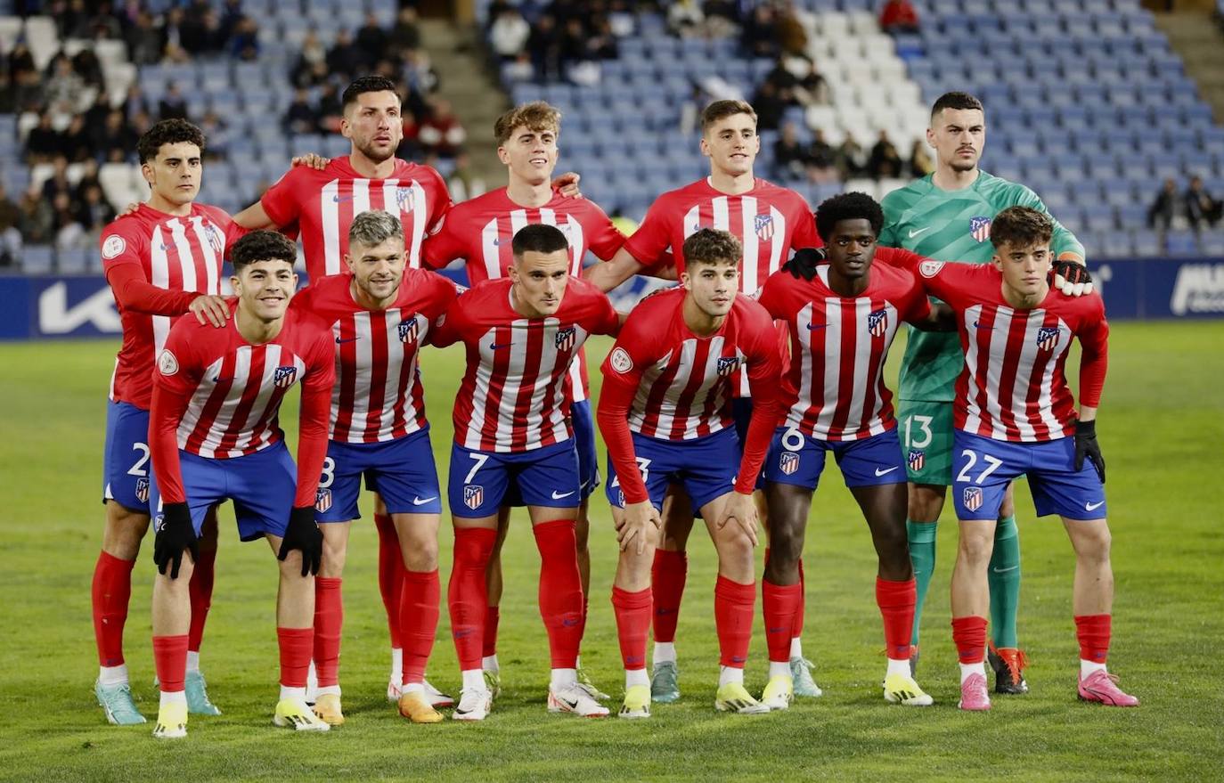 Las mejores imágenes del Recreativo de Huelva - Atlético de Madrid B