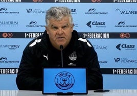 El entrenador del Ibiza va con todo: «Para nosotros el de Huelva es un partido de 'play-off' de ascenso»