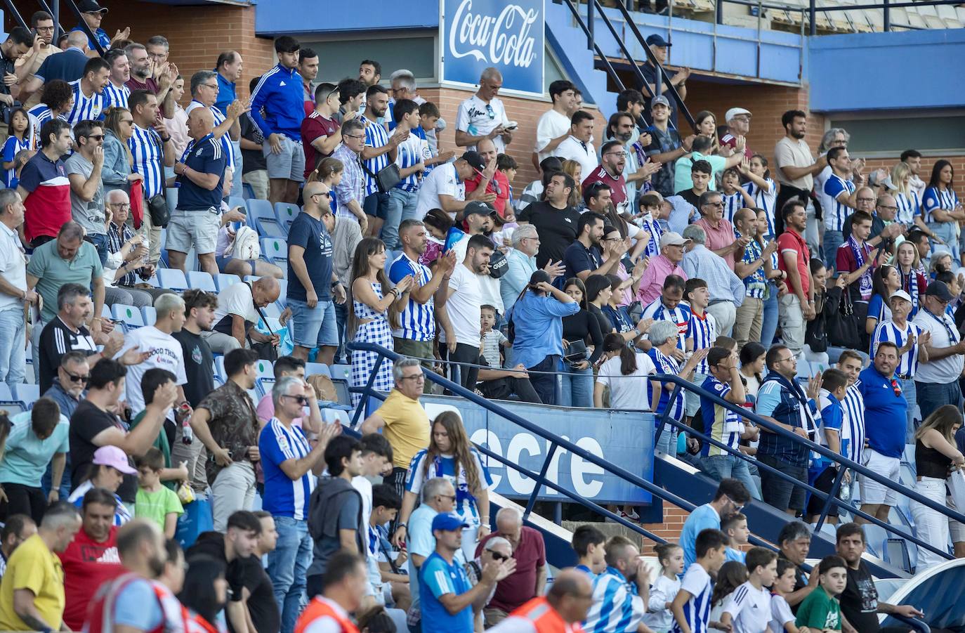 Las mejores imágenes del primer triunfo liguero del Recreativo ante uno de los cuatro primeros clasificados