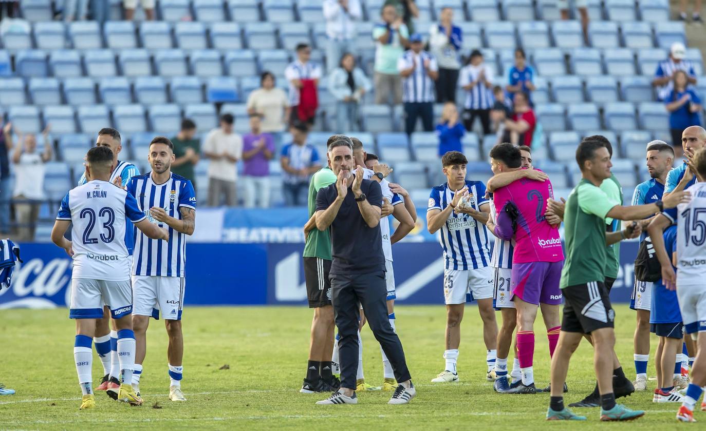 Las mejores imágenes del primer triunfo liguero del Recreativo ante uno de los cuatro primeros clasificados