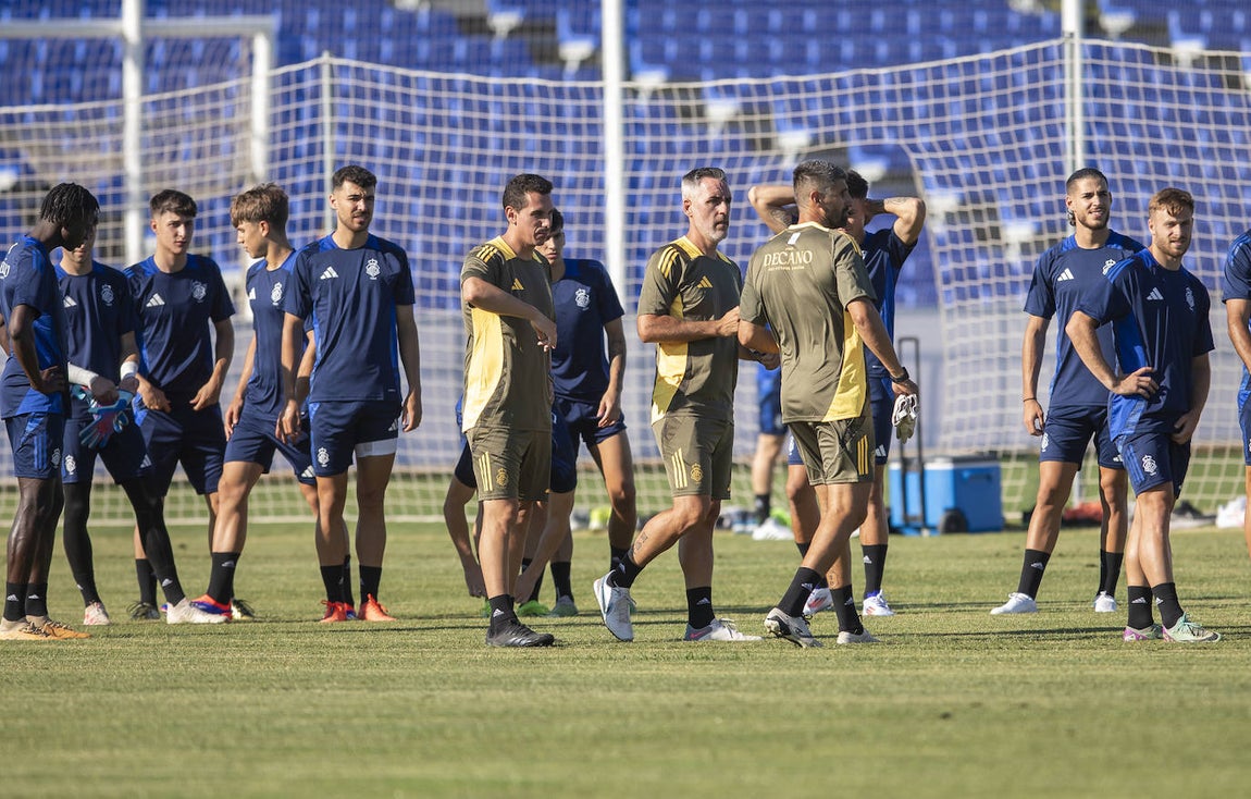 El primer día de la pretemporada del Recreativo de Huelva 2024-25, en imágenes