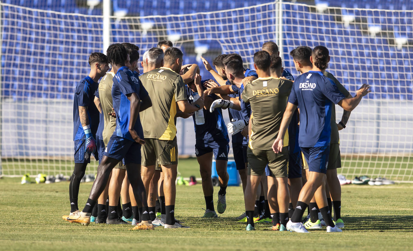 El primer día de la pretemporada del Recreativo de Huelva 2024-25, en imágenes